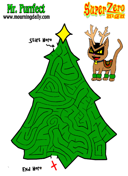 Christmas Tree Maze
