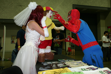 Zombie Spiderman ans Mary Jane
