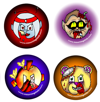 Zombie Stickers