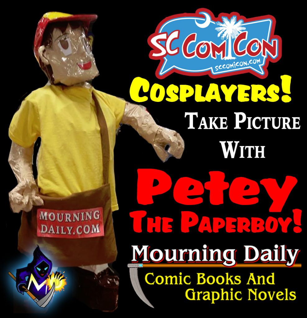 SC Comicon Petey The Paperboy